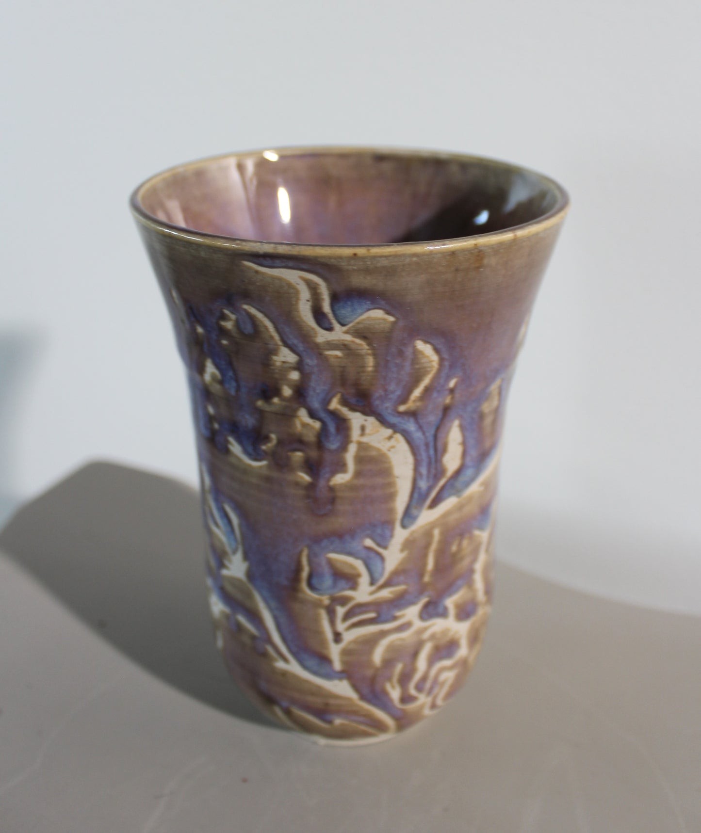 Kiya Nicole | Untitled, Purple-hued vase