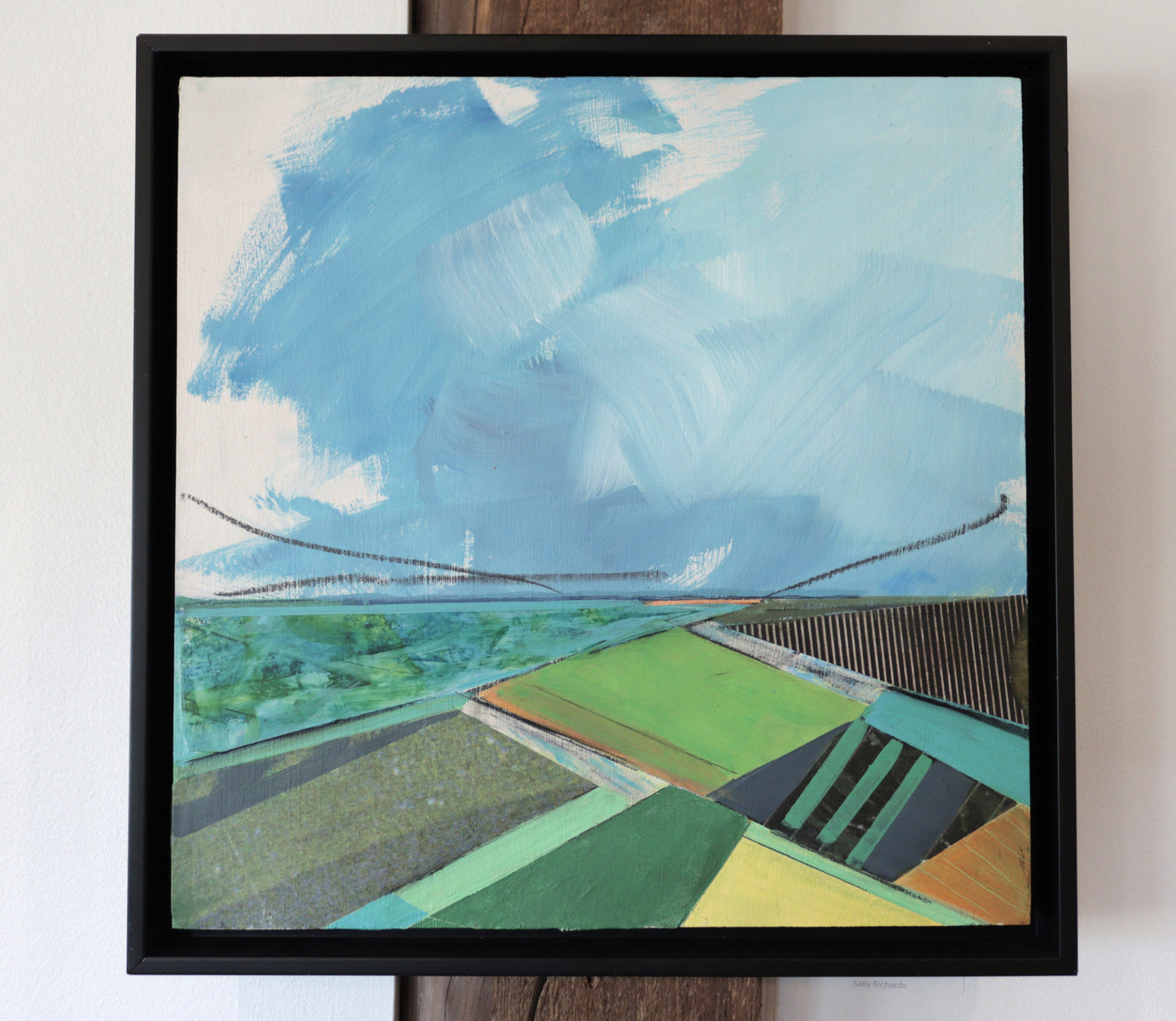 Sally Richards | Fields at the Sea (No 1)