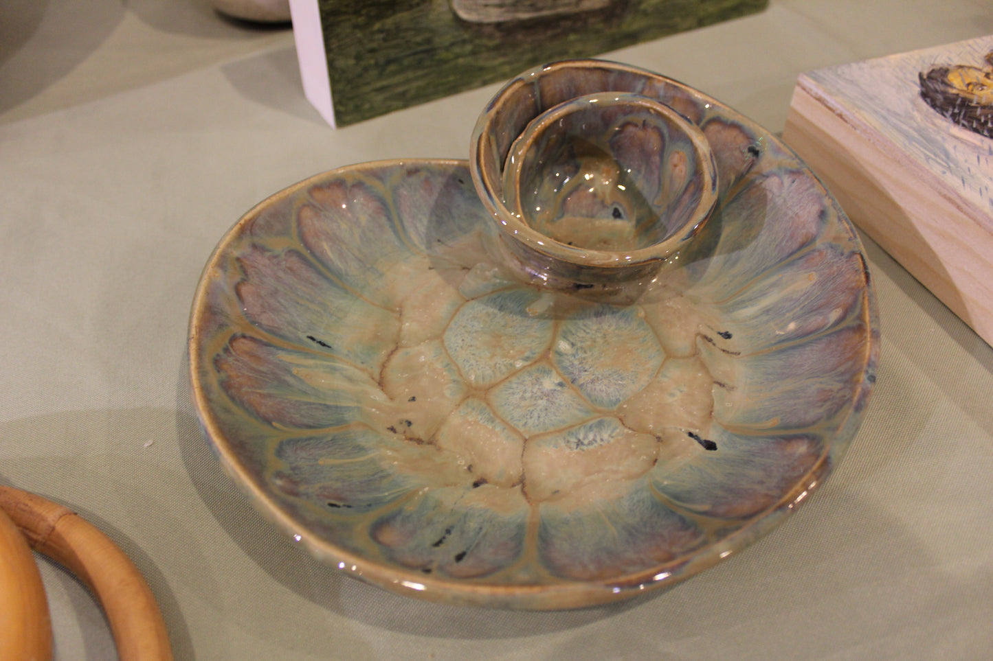 Terri Davis | Aurora Chip and Dip Plate