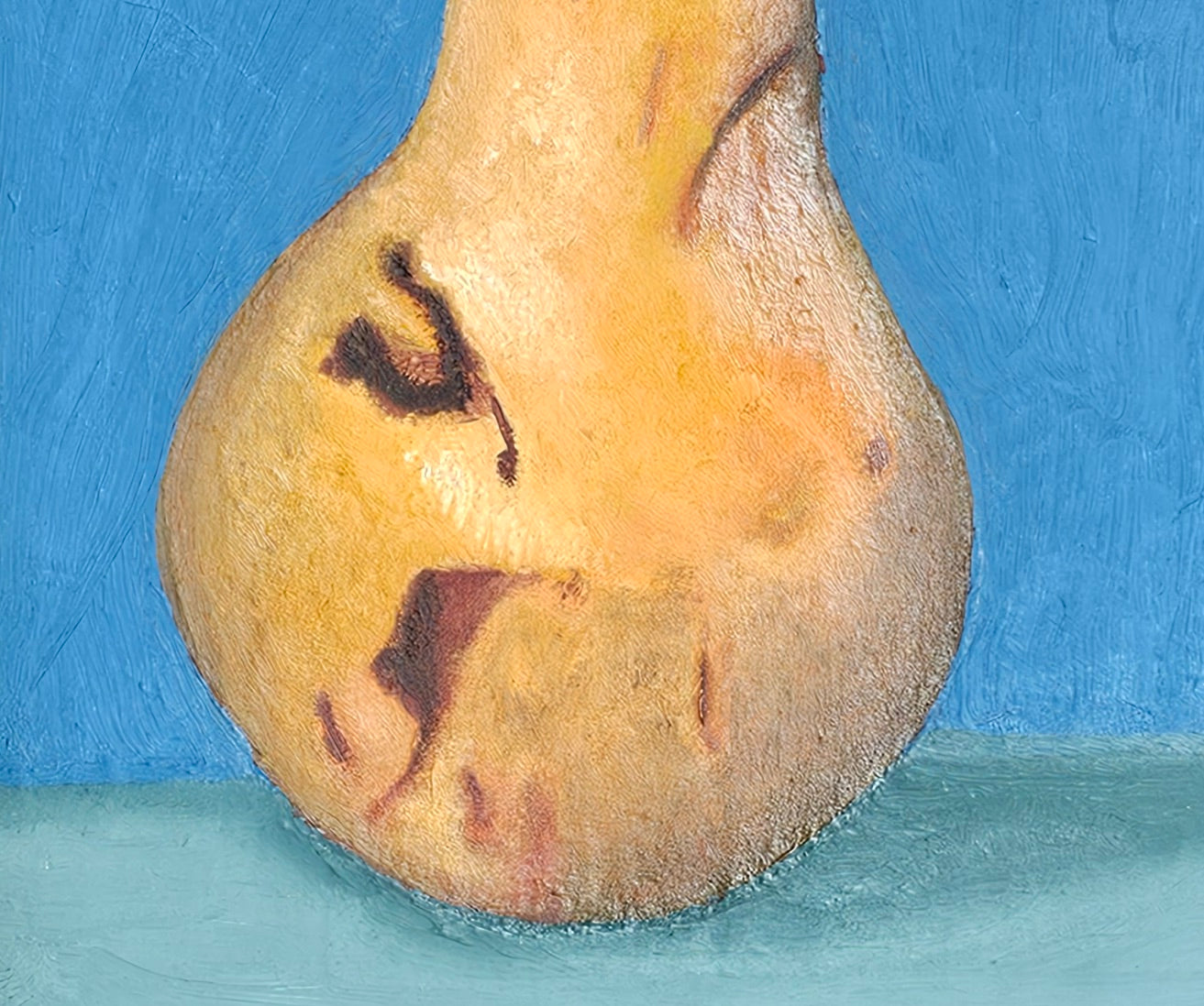 Alphonse Lane - Wounded Pear in Blue