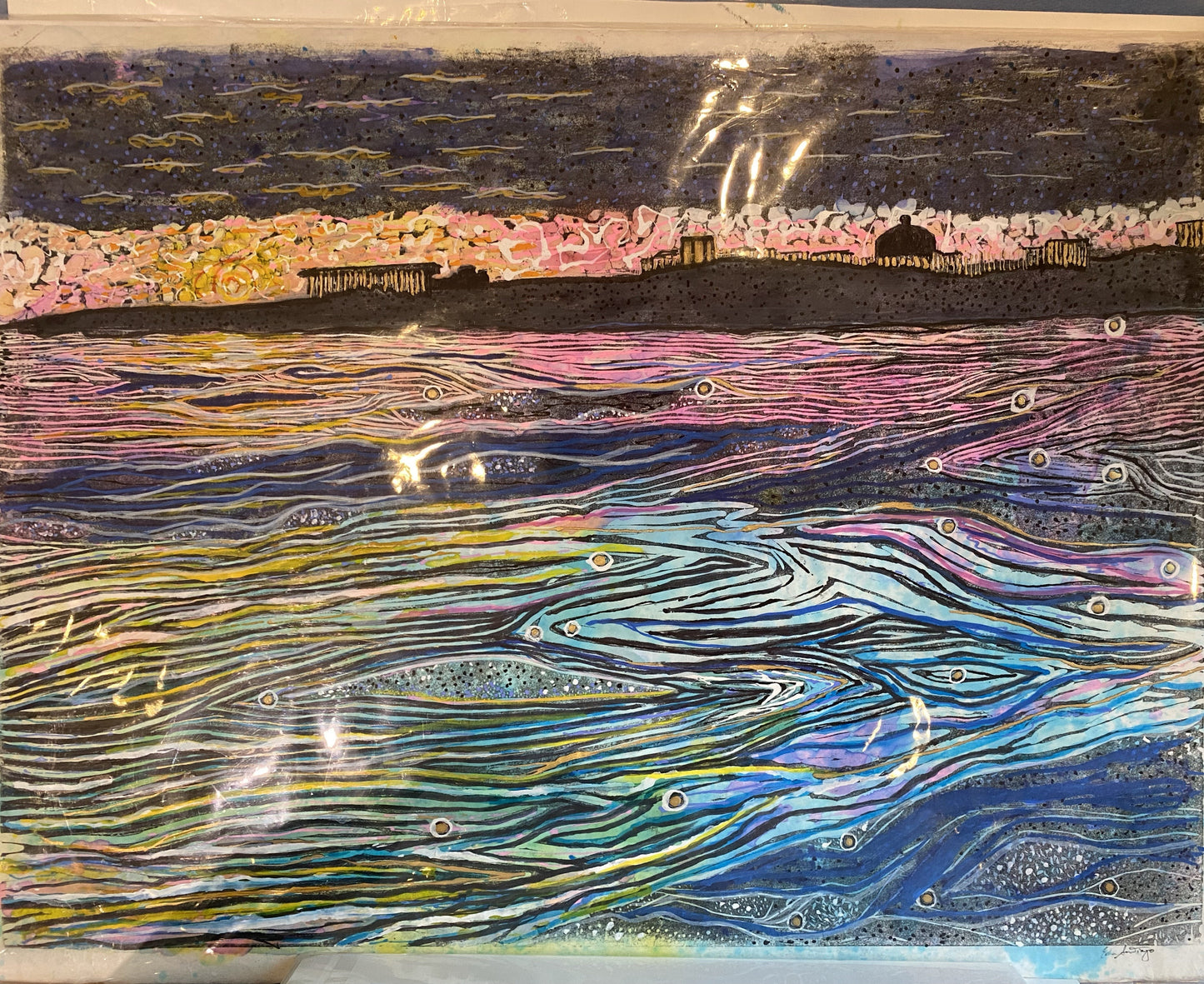 ATARDECER MARINO | Edna Santiago