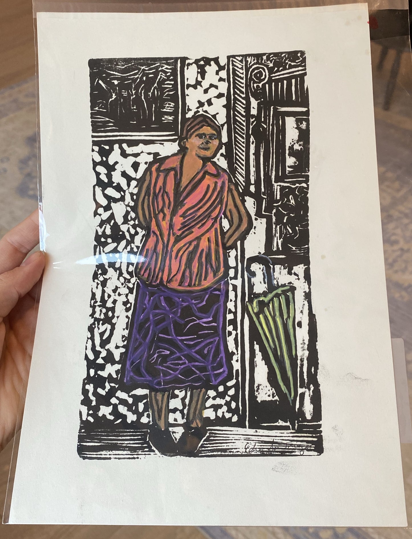 Doña Yiya print variations | Edna Santiago