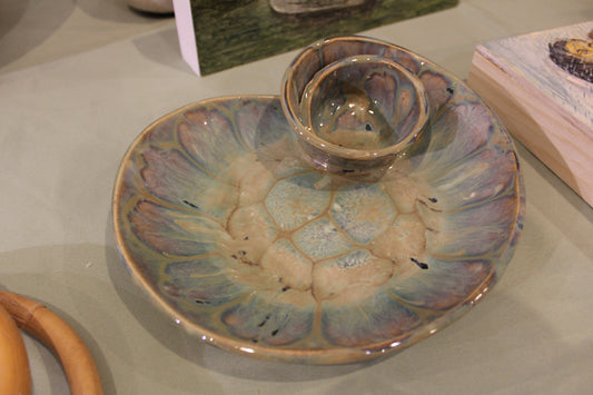 Terri Davis | Aurora Chip and Dip Plate